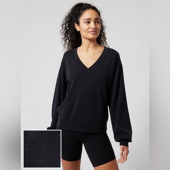 Athleta Tops - Seasoft V&#45Neck Sweatshirt